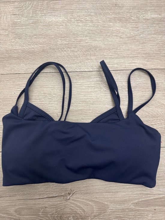 PHERO MOVEMENT Other - Navy Double-Strap Light Support Sports Bralette